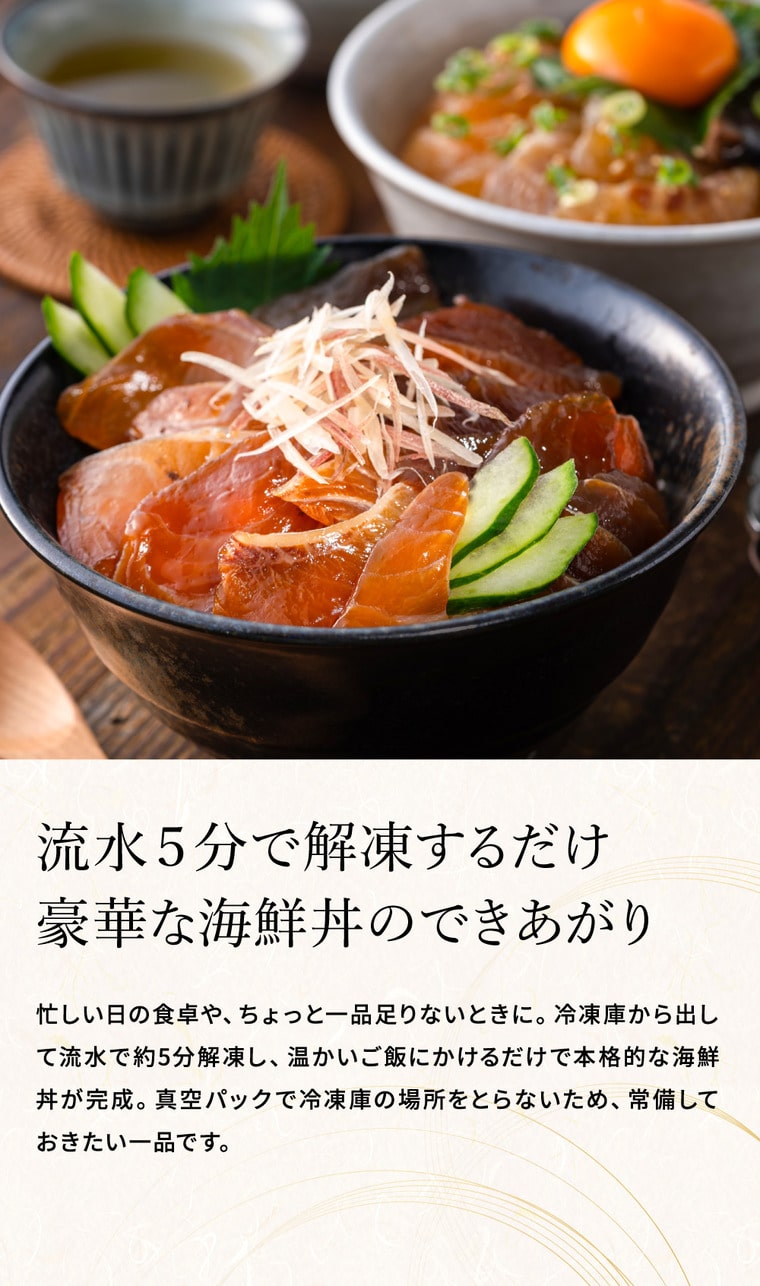 海鮮 高島屋 法人事業部 セレクト 宇佐もん工房 海鮮丼の素詰合せ メーカー直送