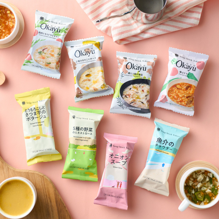 高島屋 法人事業部 セレクト スープストックトーキョー スープとOkayuの8種セット8個入