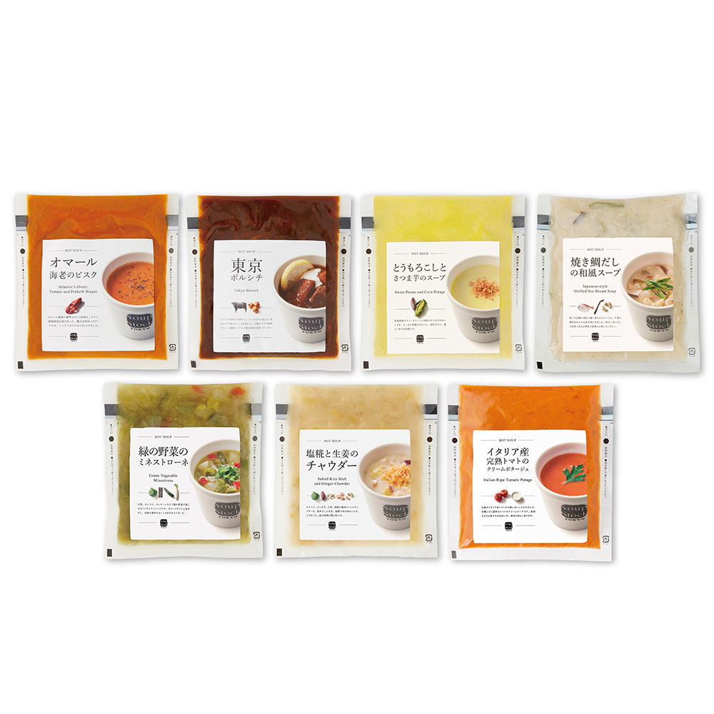 高島屋 法人事業部 セレクト Soup Stock Tokyo スープストックトーキョー バラエティ 7種 詰合せ 180g×7 メーカー直送