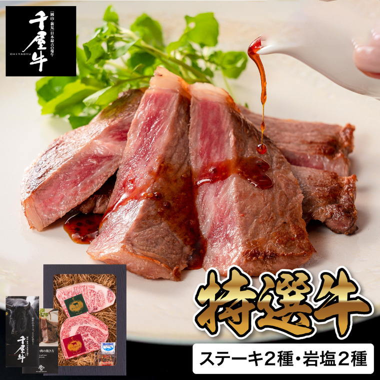 特選千屋牛ステーキ 300g 97020-300 メーカー直送 送料無料 冷凍便
