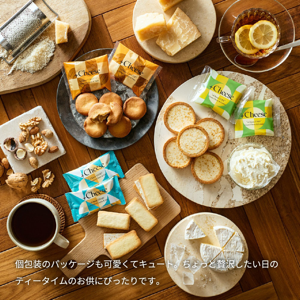 プラスチーズ +Cheese 14個（包装済、のしは外のし）