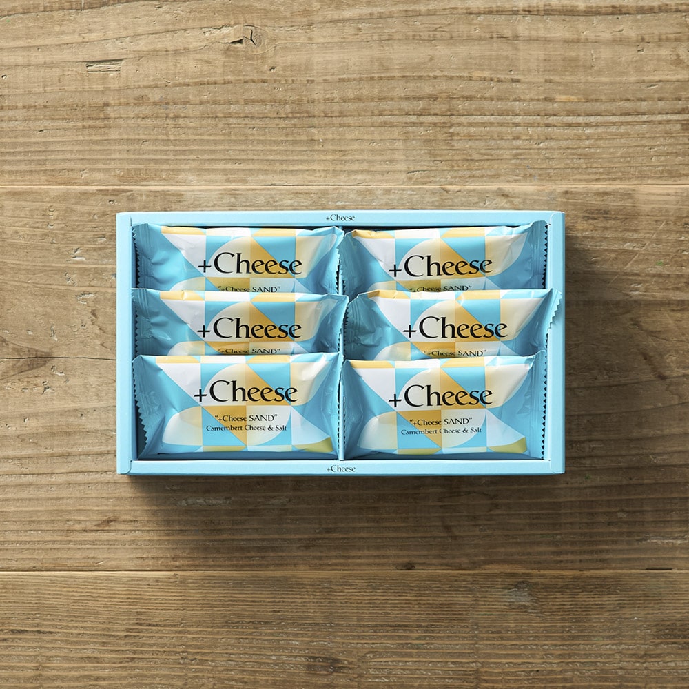 プラスチーズ +Cheese 6個（1種）チーズサンド （包装済、のしは外のし）