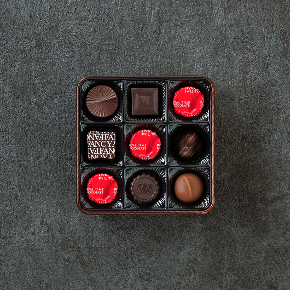 モロゾフ ゴールデンファンシー チョコレート 9個 のし包装メッセージカード不可 C-25 BE