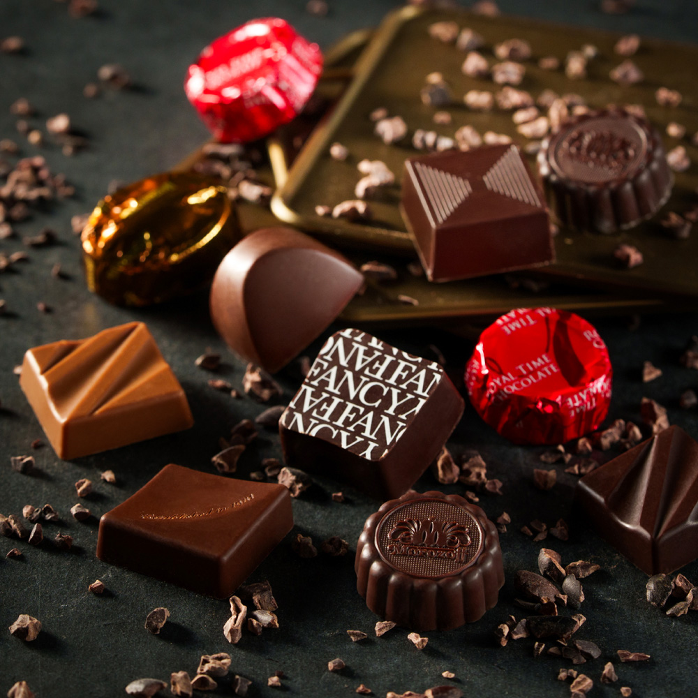 モロゾフ ゴールデンファンシー チョコレート 9個 のし包装メッセージカード不可 C-25 BE