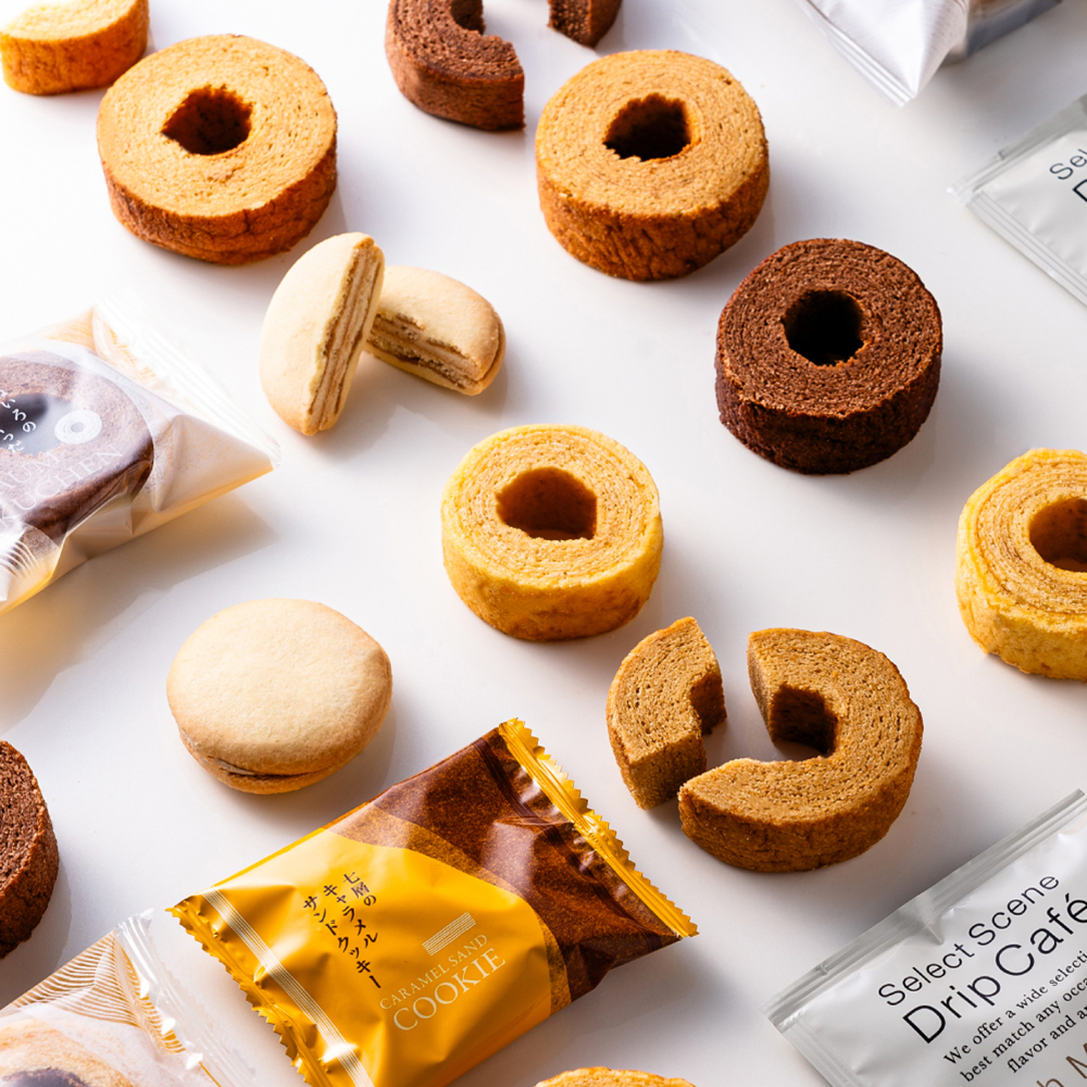 お菓子 ギフト 内祝い ひかりがさね ふんわりバームと珈琲の詰合せ 8個 HGA-02A / スイーツ 洋菓子 バームクーヘン