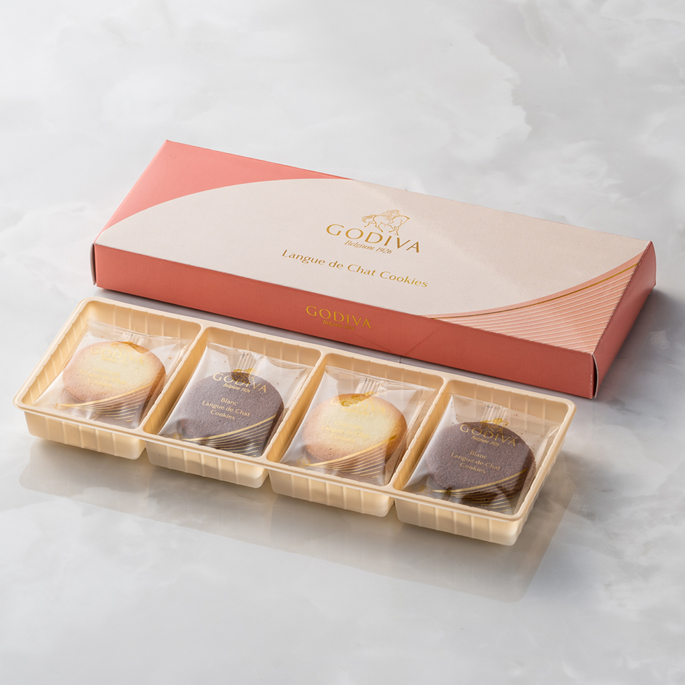 ゴディバ GODIVA ショコラ＆ブラン ラングドシャクッキー アソートメント 8個入