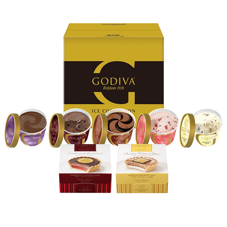 GODIVA ゴディバ アイス アイス＆タルトグラッセ7個入 ギフトセット メーカー直送