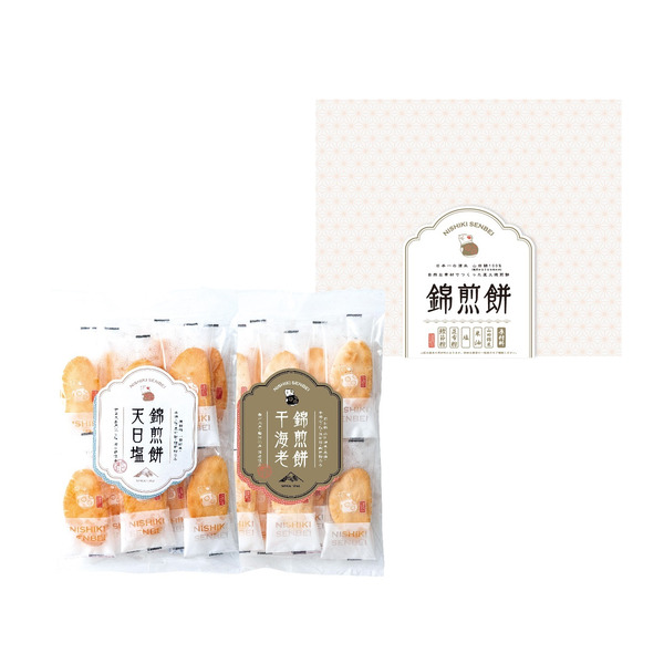 NISHIKI SENBEI 自然な素材でつくった錦煎餅 22枚 NSA-03A