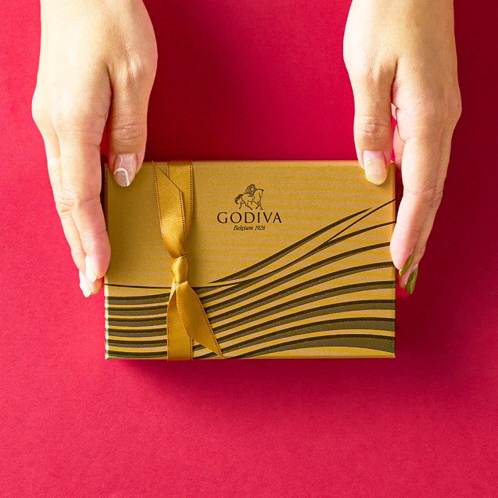 ゴディバ GODIVA チョコレート ハート オブ ゴールドコレクション 6粒入 （208910） C-26 YB / バレンタイン のし包装メッセージカード不可