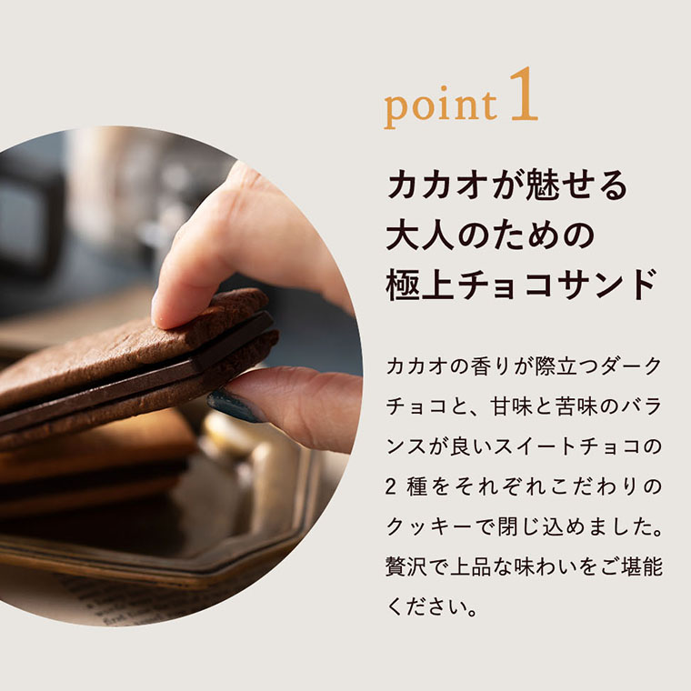 お菓子 中山製菓 チョコレートサンドクッキー 5個 RWSC-5