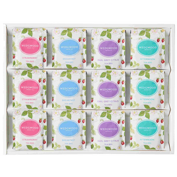 ウェッジウッド ワイルド ストロベリーティーバッグセット24袋 WWO-03A