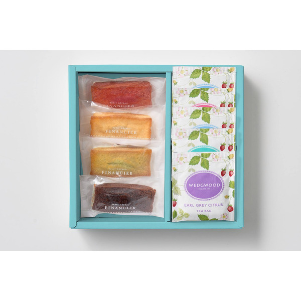 フィナンシェ&ウェッジウッド ワイルドストロベリーティーバッグアソート 9個 WWL-02A