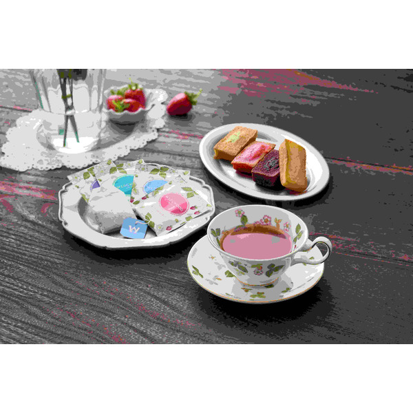 フィナンシェ&ウェッジウッド ワイルドストロベリーティーバッグアソート 9個 WWL-02A