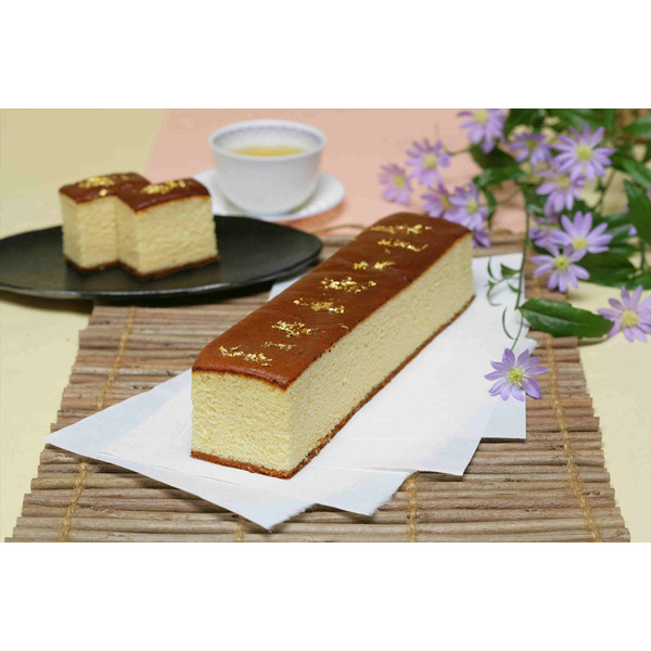 京・伏見 三源庵 金箔カステラ2本セット KSGK-31