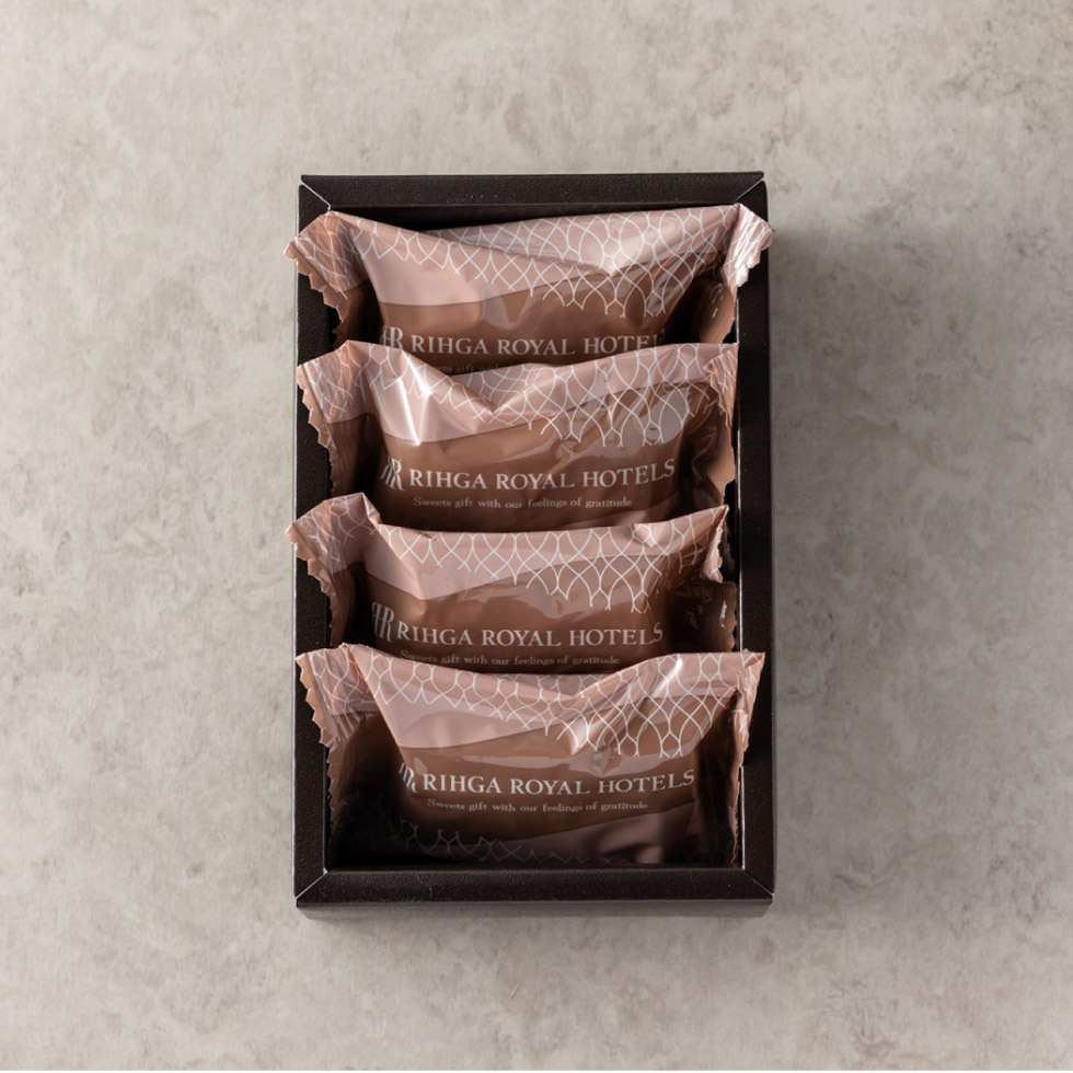 お歳暮 冬ギフト お菓子 内祝い リーガロイヤルホテル アーモンドショコラサンド 4個 RRG-01A / 洋菓子 ダックワーズ