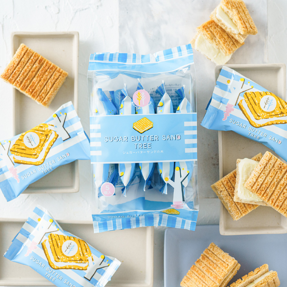 シュガーバターサンドの木 お買得パック 5個入 / シュガーバターの木