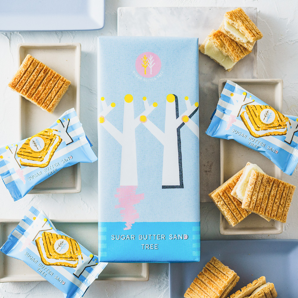 シュガーバターサンドの木 7個入 メーカー包装済 / シュガーバターの木