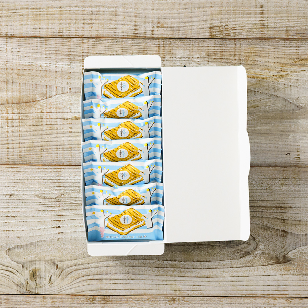 シュガーバターサンドの木 7個入 メーカー包装済 / シュガーバターの木