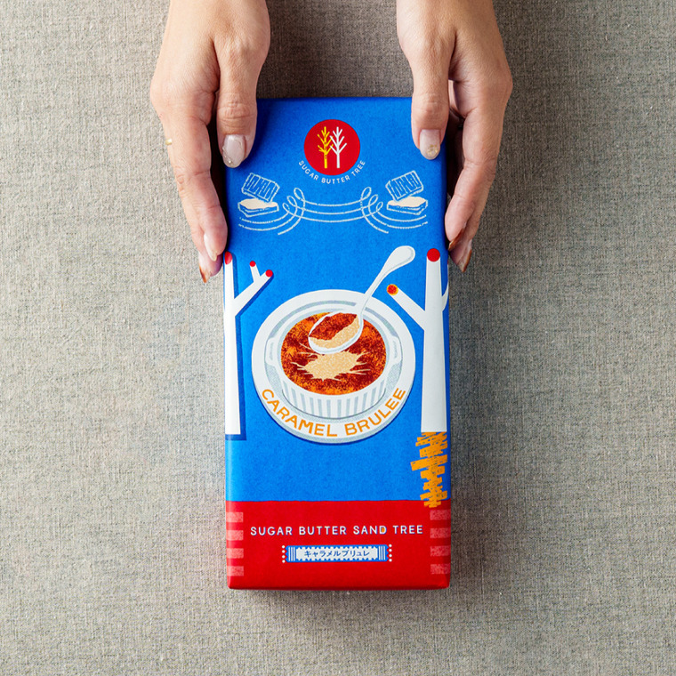 ギフト スイーツ シュガーバターサンドの木 キャラメルブリュレ 7個入 シュガーバターの木 お菓子 定番 個包装 まとめ買い sugar butter tree