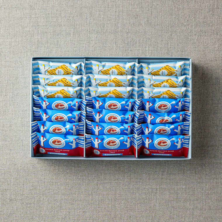 ギフト スイーツ シュガーバターサンドの木 サンドコレクション 21個入 シュガーバターの木 お菓子 定番 個包装 まとめ買い sugar butter tree