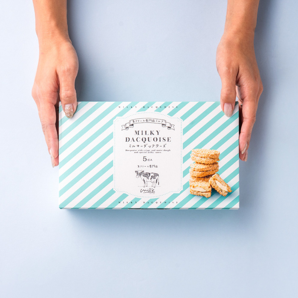 お菓子 ギフト ミルキーダックワーズ 5個入 生クリーム専門店Milk ミルク スイーツ 洋菓子 ダックワーズ ミルキークリーム