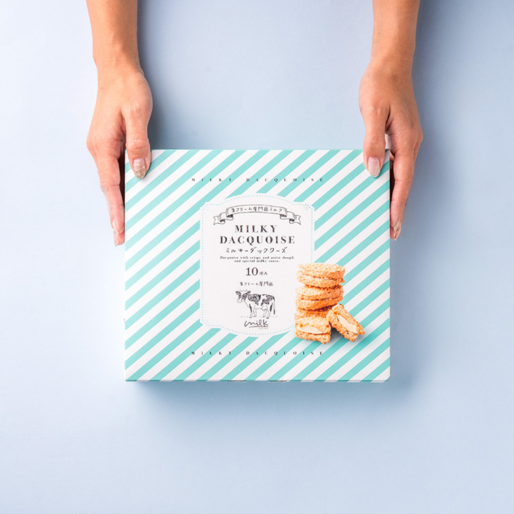 お菓子 ギフト ミルキーダックワーズ 10個入 生クリーム専門店Milk ミルク スイーツ 洋菓子 ダックワーズ ミルキークリーム