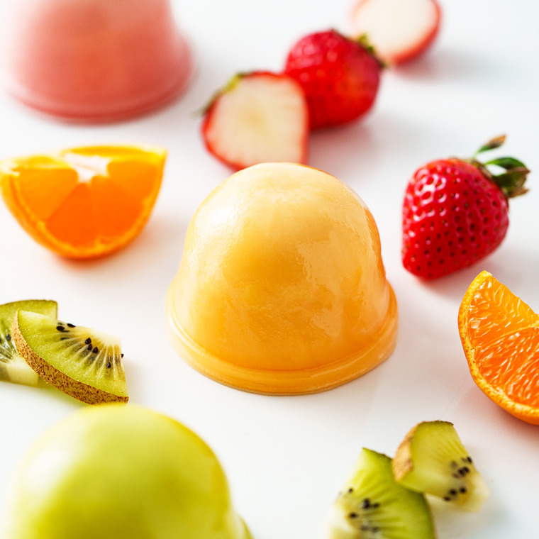 スイーツ 中島大祥堂 ひととえ 凍らせて食べるなめらかクリームのフルーツ大福 6個 Hitotoe 常温保存 個包装 フルーツ クリーム 大福 和スイーツ 送料無料