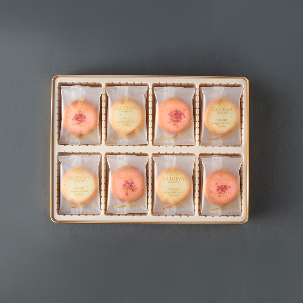 GODIVA ゴディバ ラングドシャクッキーアソートメント 30枚 シャディ100周年 リト＠葉っぱ切り絵 210592 賞味期限2026年5月15日