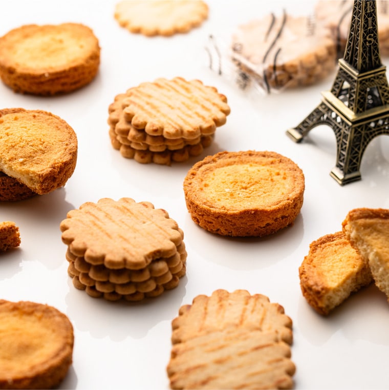 お菓子 ギフト ル ブルターニュ ガレット バタービスケット オワゾー缶 / のし包装不可  Le Bretagne 洋菓子 焼菓子 個包装 お取り寄せ JGS