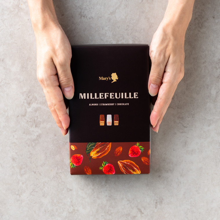 高島屋 法人事業部 セレクト メリーチョコレート ミルフィーユ 5個 MF-RO / 高島屋 国産 高級