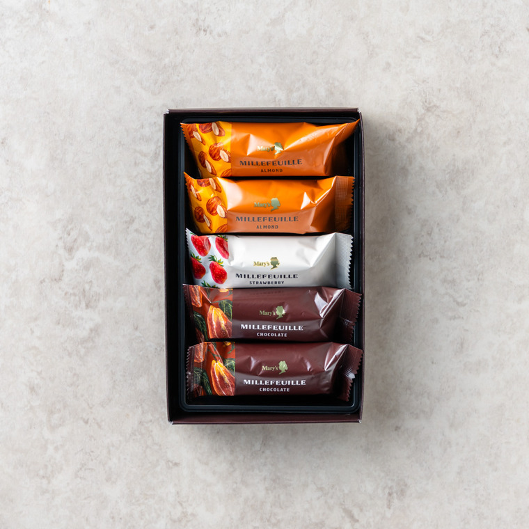 高島屋 法人事業部 セレクト メリーチョコレート ミルフィーユ 5個 MF-RO / 高島屋 国産 高級