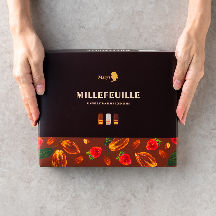 高島屋 法人事業部 セレクト メリーチョコレート ミルフィーユ 10個 MF-II / 高島屋 国産 高級