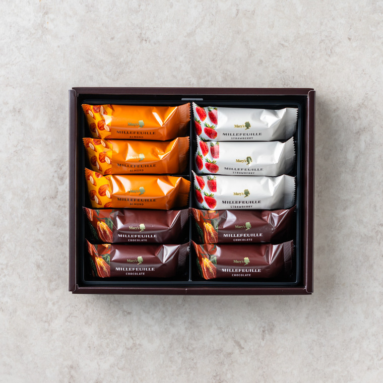 高島屋 法人事業部 セレクト メリーチョコレート ミルフィーユ 10個 MF-II / 高島屋 国産 高級