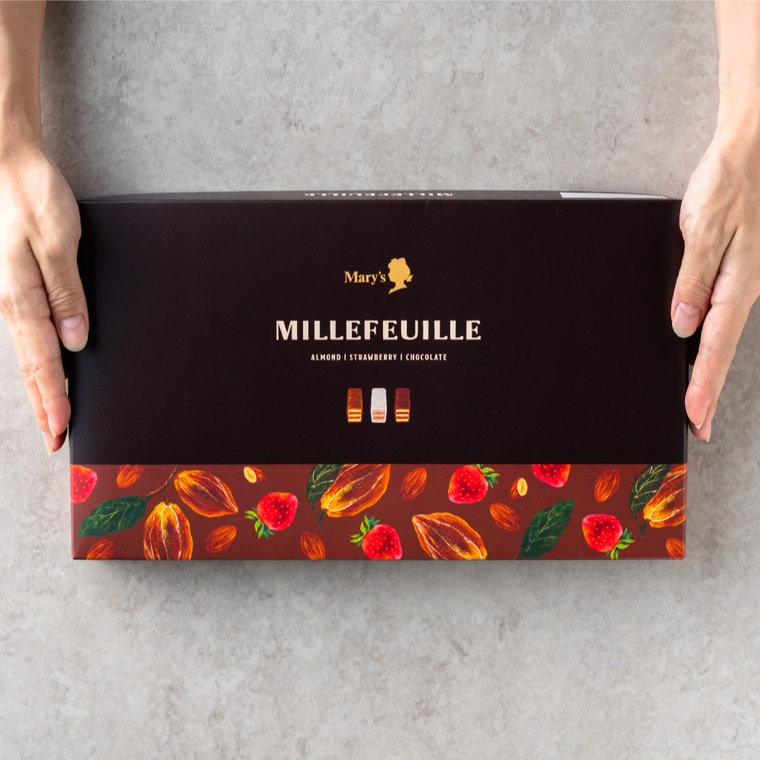 高島屋 法人事業部 セレクト メリーチョコレート ミルフィーユ 15個 MF-IRG / 高島屋 国産 高級