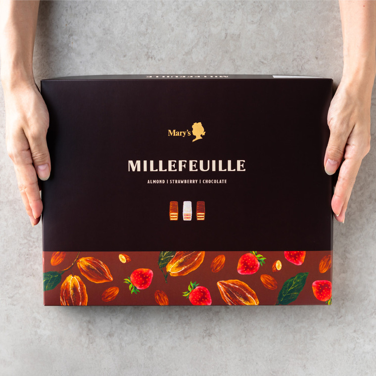 高島屋 法人事業部 セレクト メリーチョコレート ミルフィーユ 20個 MF-NN / 高島屋 国産 高級