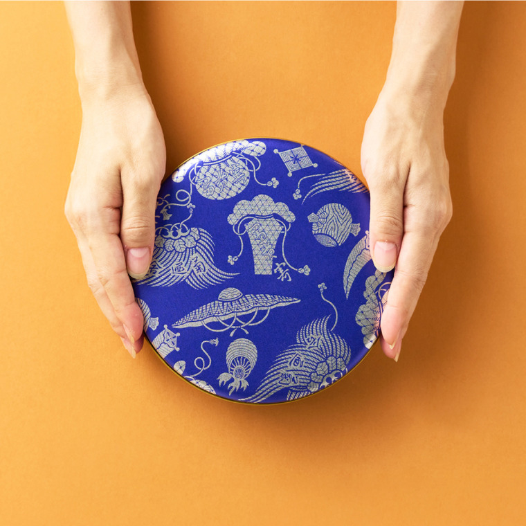 高島屋 法人事業部 セレクト 銀座菊廼舎 冨貴寄 青丸缶 きくのや ふきよせ 写真入り メッセージカード無料