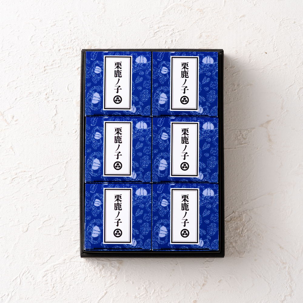 小布施堂 栗鹿ノ子ミニ6個入 栗菓子 栗かの子 栗かのこ 栗あん 栗きんとん 写真入り メッセージカード無料