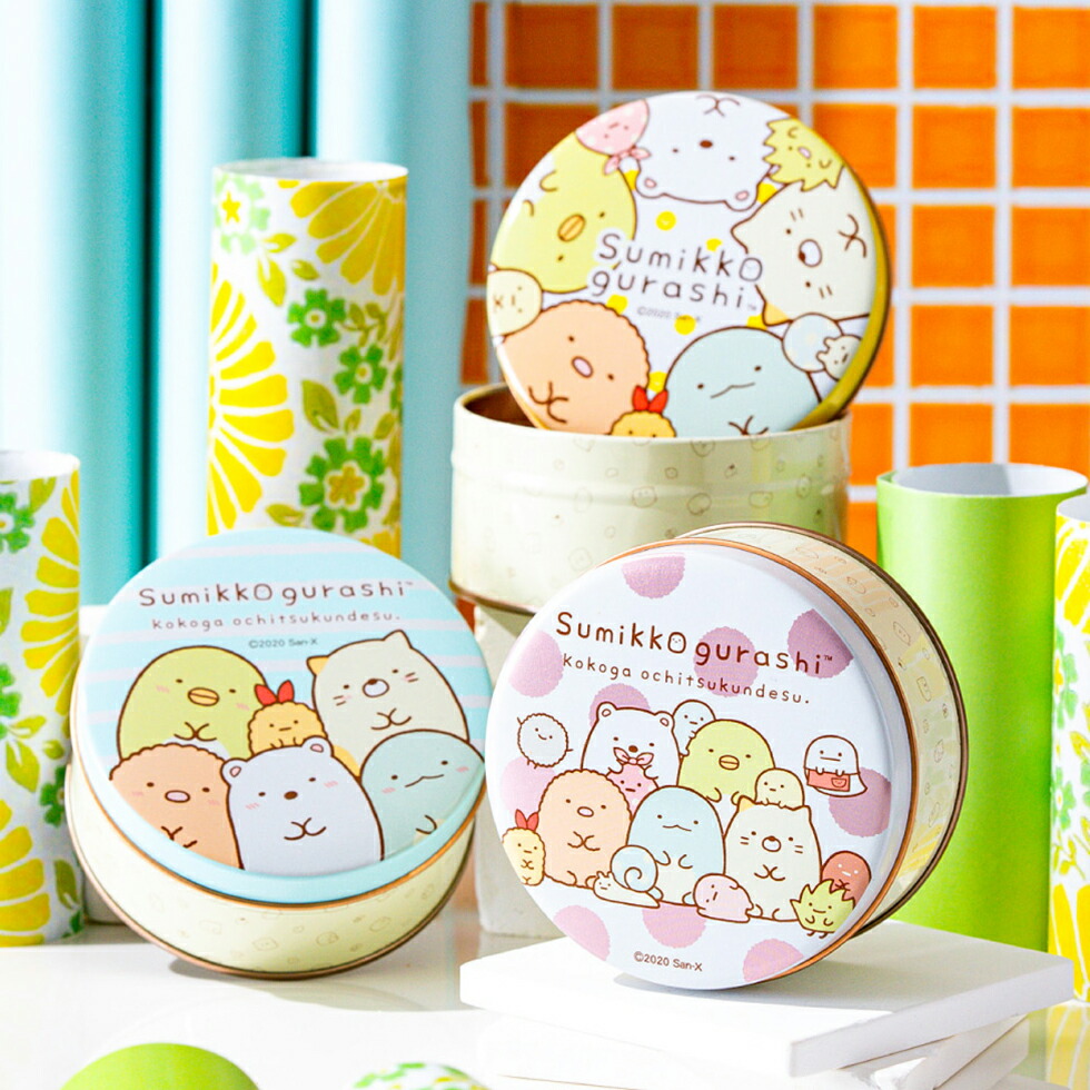 お歳暮 冬ギフト 神戸風月堂 すみっコぐらし ミニゴーフル 3缶入