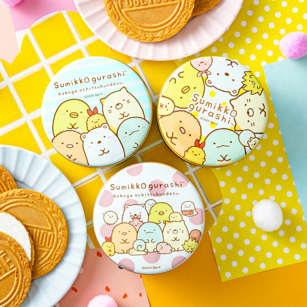 お歳暮 冬ギフト 神戸風月堂 すみっコぐらし ミニゴーフル 3缶入