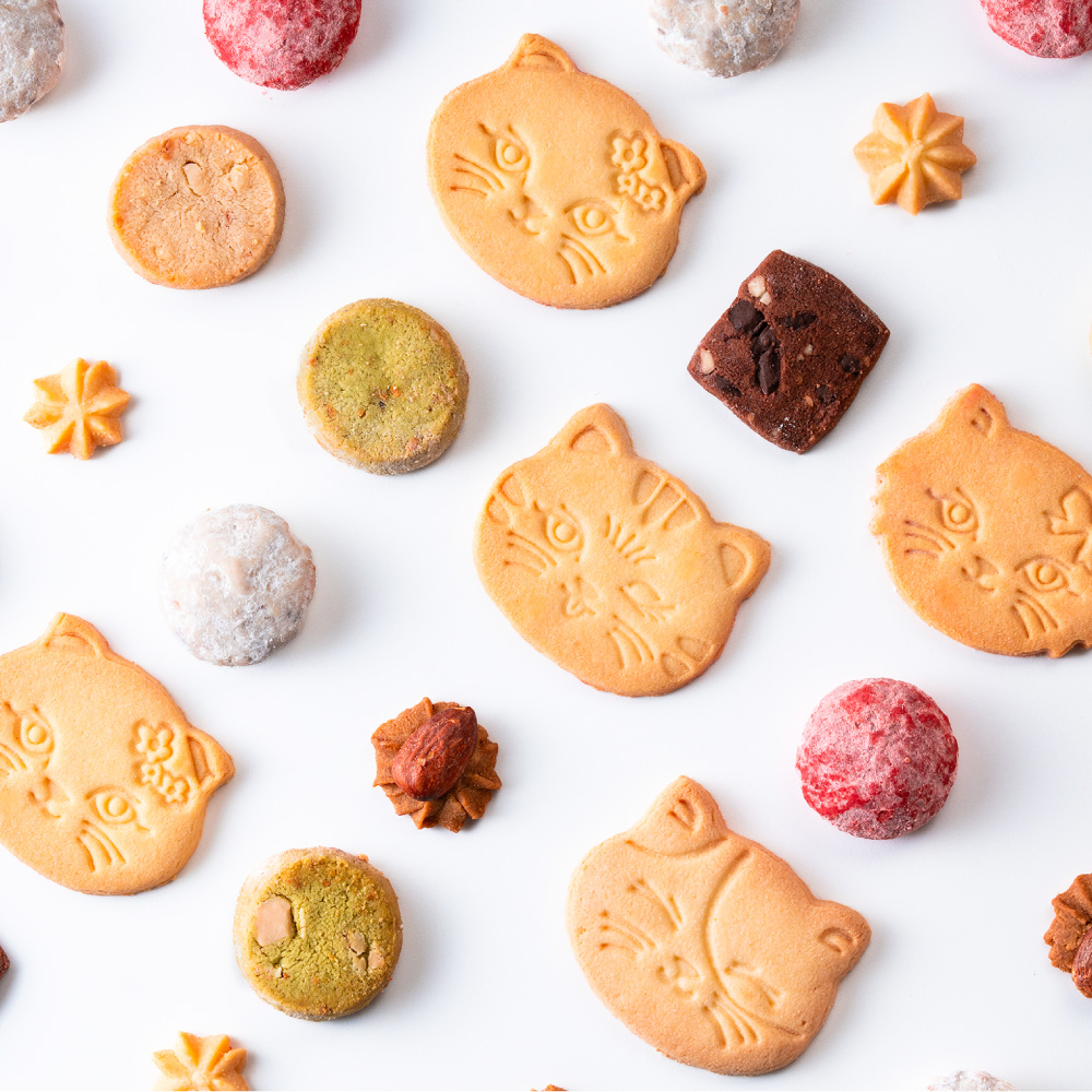 ホワイトデー お返し お菓子 ギフト こねこのこねこねクッキー缶