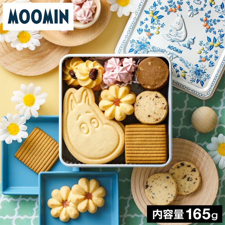 ムーミン クッキー缶 MMCC MOOMIN のし包装不可 メッセージカード別添