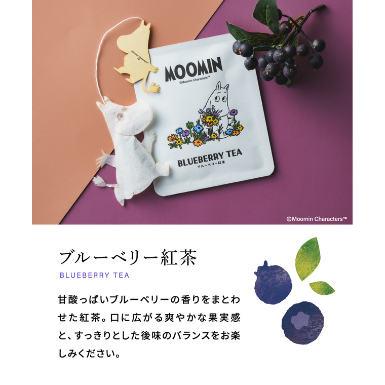 ムーミン ティーバッグ 紅茶セット 3袋 MMNT-15 MOOMIN フレーバーティー