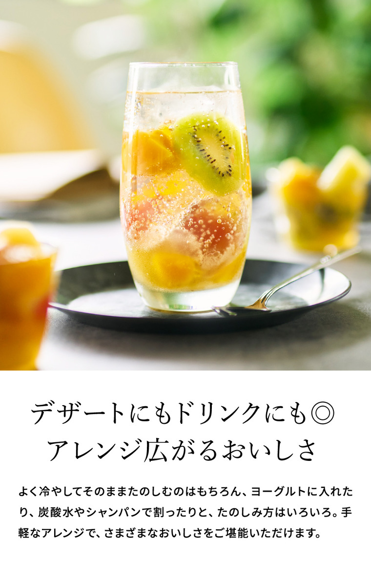 DEAN&DELUCA ディーン&デルーカ プレミアム フルーツポンチ セット gws /クラシック サマーグリーン 2種 デザート フルーツ gws