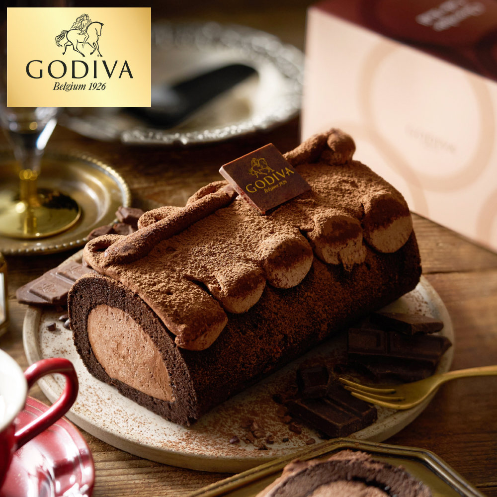 "特別な日のチョコレートケーキ" スイーツ GODIVA ゴディバ チョコレートロールケーキ 濃厚 チョコケーキ メーカー直送 洋菓子 JGS 冷凍便