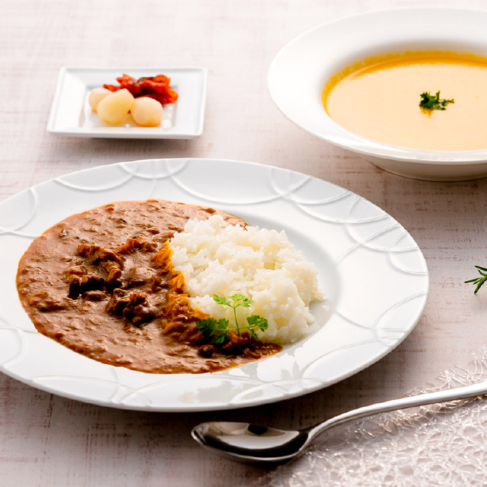 帝国ホテル 温冷タイプスープ＆カレーセット TR-50
