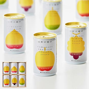 山形の極み(ストレート果汁100%ジュース) 6本セット(※季節により詰め合わせ内容が異なる場合がございます)| 『内祝い』『出産内祝い』