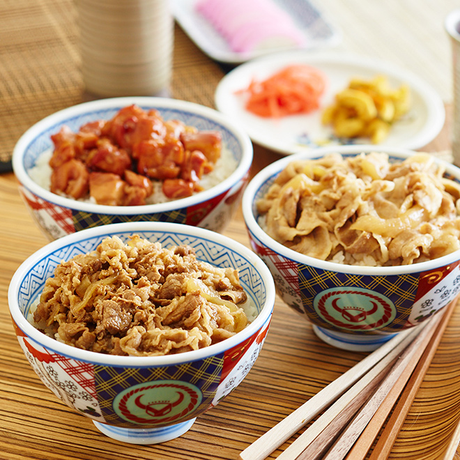 吉野家 3種丼セット(牛丼・豚丼・焼鶏丼×各2)(メーカー直送)