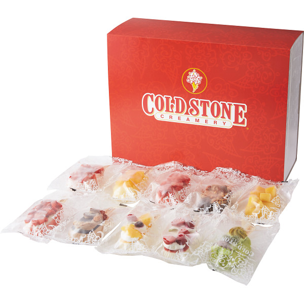 コールド・ストーン・クリーマリー プレミアムアイスキャンディ１０本セット（メーカー直送品）（冷凍便）(のし・包装・メッセージカード利用不可)| 『内祝い』『出産内祝い』