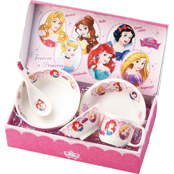 ディスニープリンセスこども食器ギフトセット（114720）| 『内祝い』『出産内祝い』
