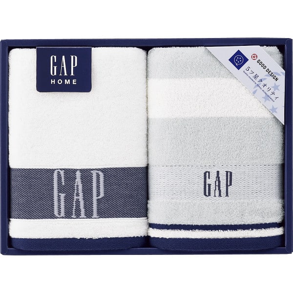 ＧＡＰ ＨＯＭＥ フェイスタオル２枚セット (54-3019150)